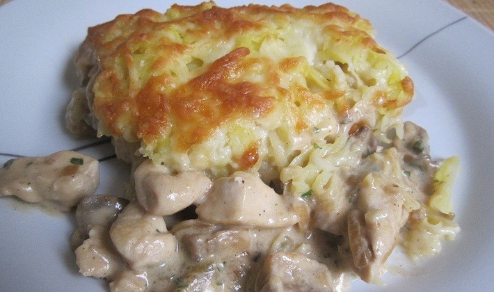 Mushrooms with chicken meat: delicious recipes