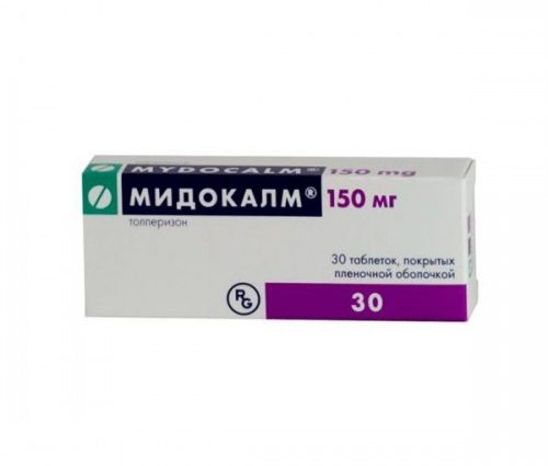 Mydocalm forte &#8211; action, indications, contraindications, dosage, precautions