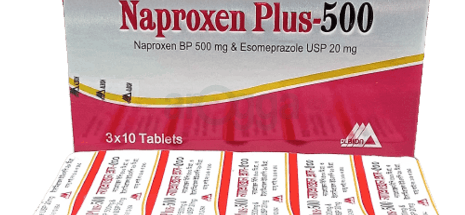 Naproxen Plus &#8211; how does it work? Indications for the use of Naproxen Plus