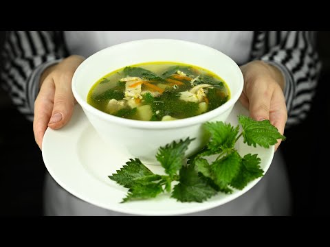 Nettle and Egg Soup: Recipes with Photos