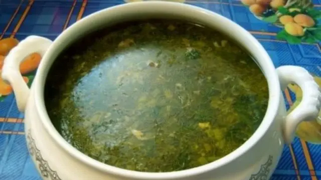 Nettle soup with dumplings: recipes with photos