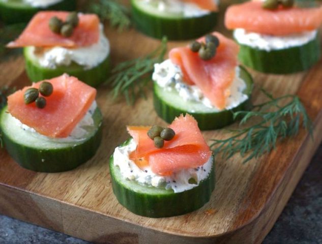 New Years canapes: recipes with photos, videos