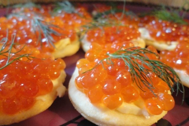 New Years canapes: recipes with photos, videos