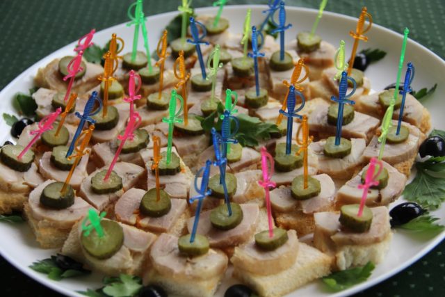 New Years canapes: recipes with photos, videos