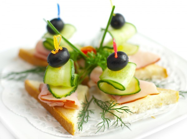 New Years canapes: recipes with photos, videos