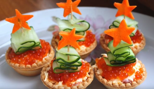 New Years canapes: recipes with photos, videos