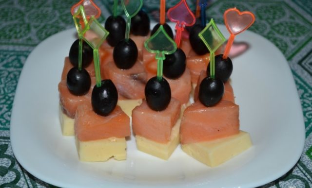 New Years canapes: recipes with photos, videos