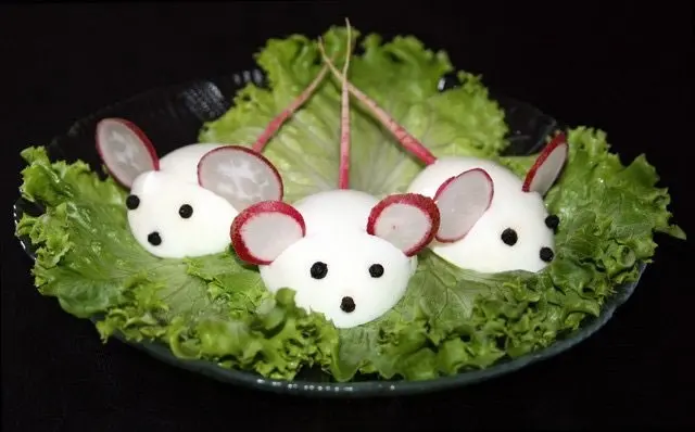 New Years salad Mouse: 12 recipes with photos