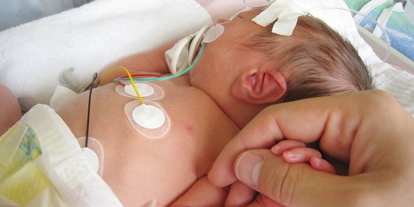 Newborn&#8217;s heart under control