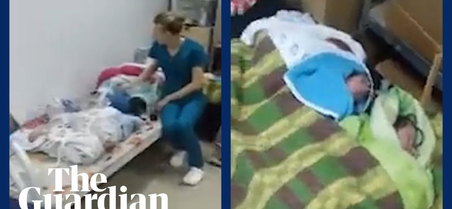 Newborns nest in a hospital shelter after shelling on the Dnieper River. &#8220;This is our reality&#8221; [VIDEO]