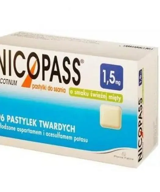 Nicopass 1,5 mg for the relief of withdrawal symptoms after quitting nicotine. How does the drug work?