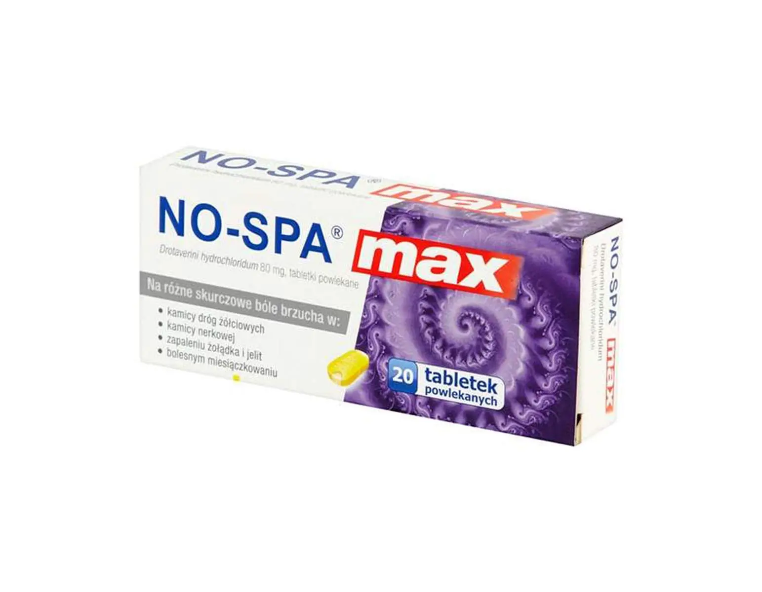 No-Spa Max &#8211; indications, dosage, contraindications