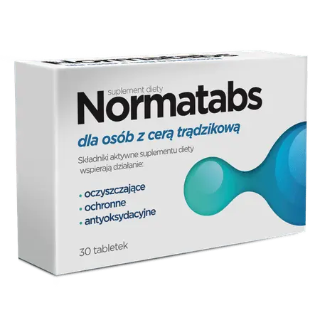 Normatabs &#8211; composition, action, dosage, precautions. Supplement in the fight against acne skin