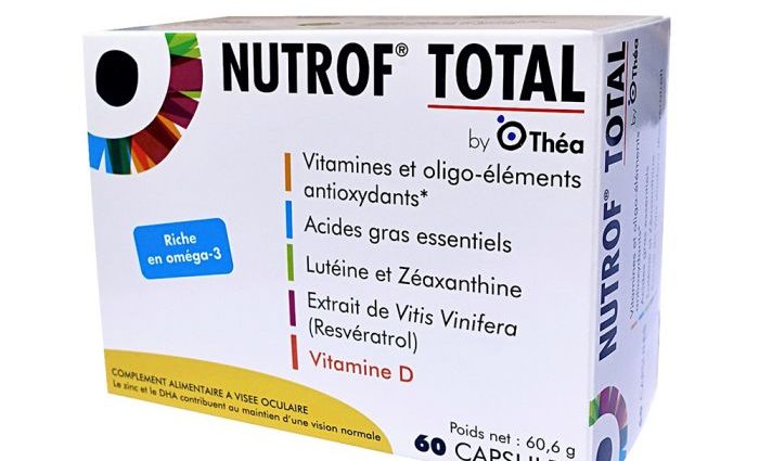 Nutrof Total for better eyesight &#8211; composition, action and dosage