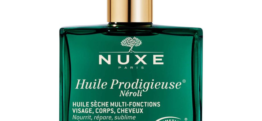 Nuxe Huile Prodigieuse Neroli dry oil. Body and sensory care