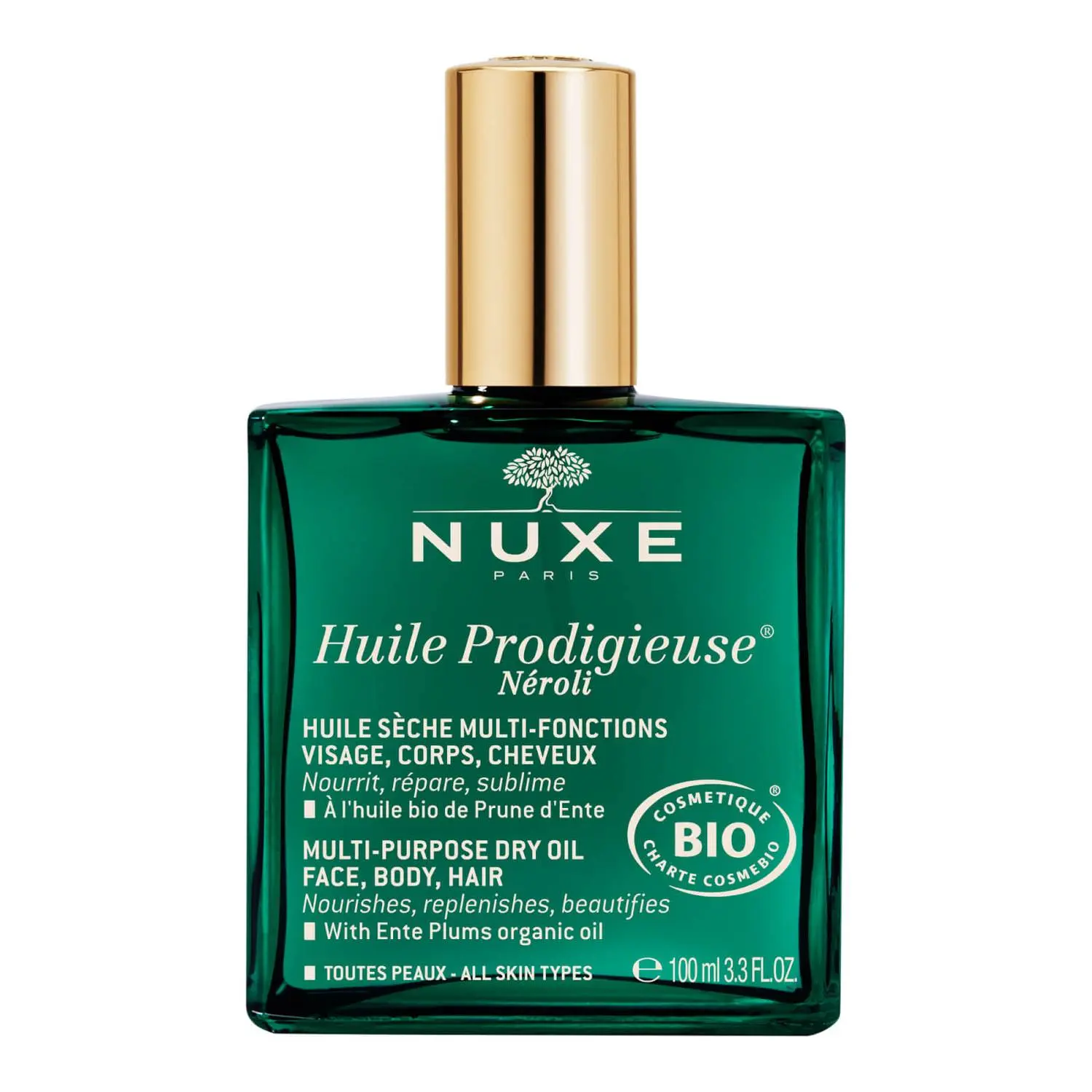 Nuxe Huile Prodigieuse Neroli dry oil. Body and sensory care