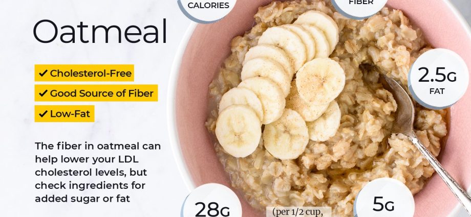 Oatmeal &#8211; types, nutritional values, calorific value, properties