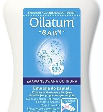 Oilatum Baby &#8211; composition, action, applications. Bath lotion for children and babies