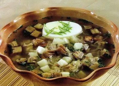 Okroshka mushroom