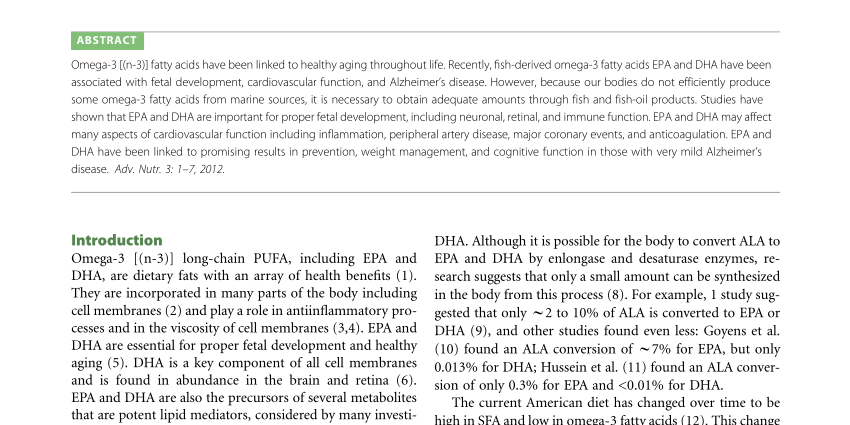 Omega-3, or valuable fatty acids for human health [EXPLAIN]