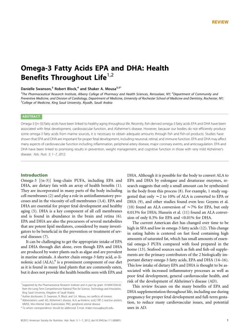 Omega-3, or valuable fatty acids for human health [EXPLAIN]