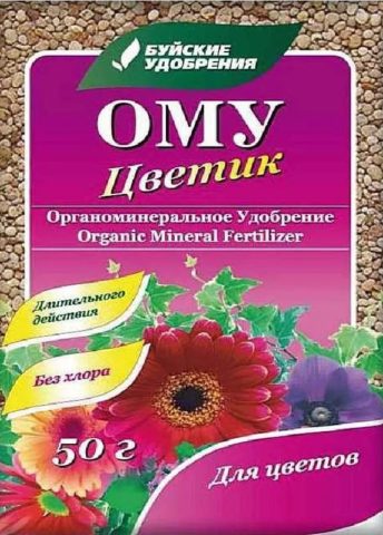 OMU fertilizer: universal, coniferous, for strawberries and potatoes