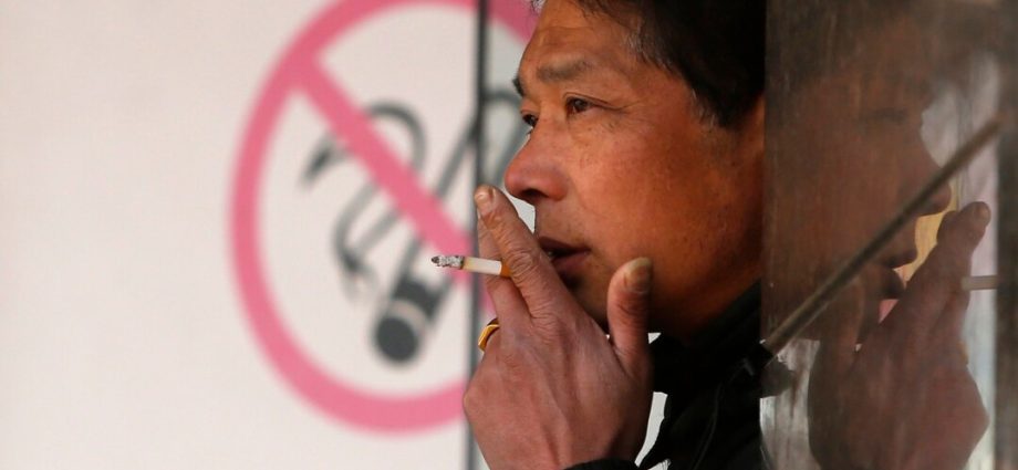 One-third of cigarette smokers live in China