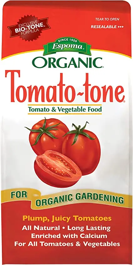 Organic fertilizers for tomatoes