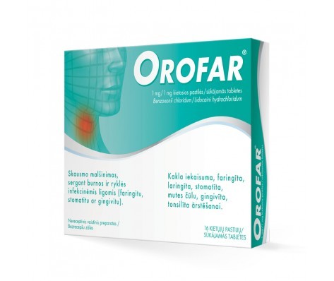 Orofar &#8211; indications for use, side effects. How much do Orofar Total Action and Orofar Junior cost?