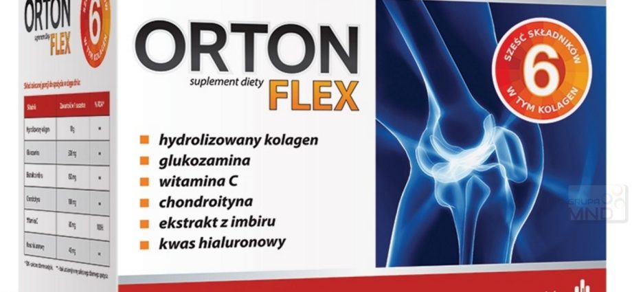 Orton Flex for joints &#8211; composition, price, opinions, substitutes