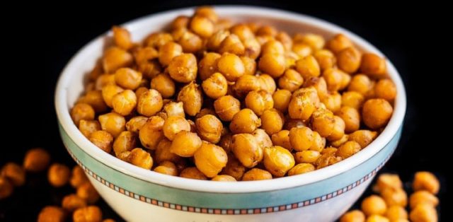 Oven baked chickpeas: cooking recipes with photos