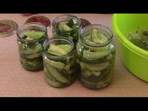 Overgrown (overripe) pickle cucumbers for the winter: 6 recipes