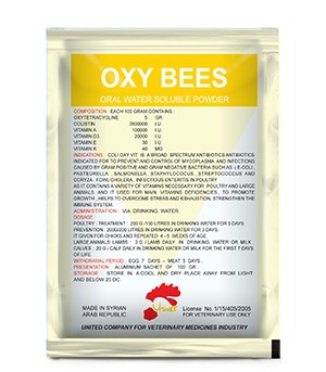 Oxytetracycline for bees