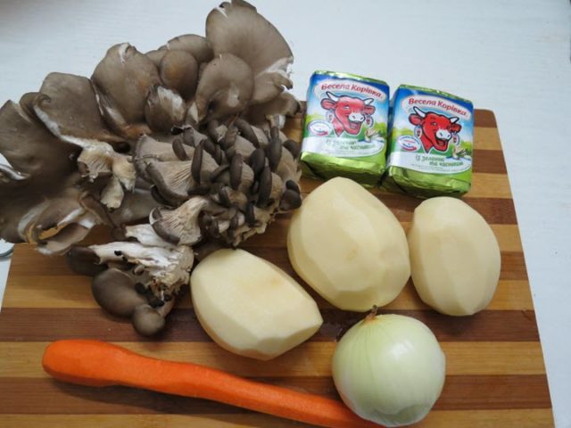 Oyster mushroom cream soup: recipes with potatoes, cream