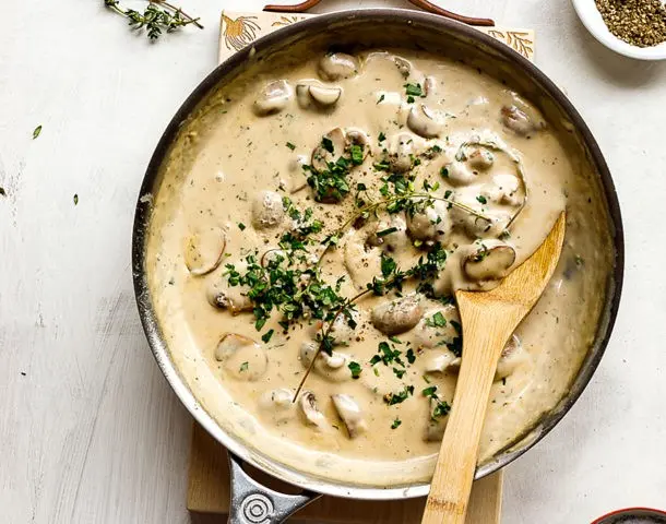 Oyster Mushroom Sauce with Cream: Recipes with Photos