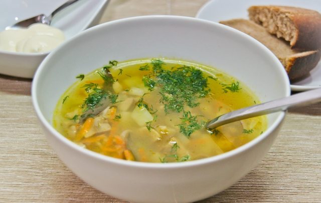 Oyster Mushroom Soup: Recipes with Chicken, Vermicelli, Barley, Rice