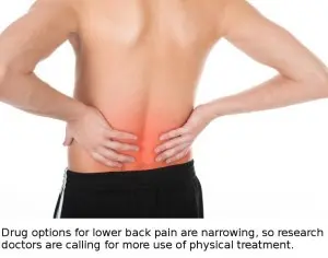 Paracetamol does not help with low back pain