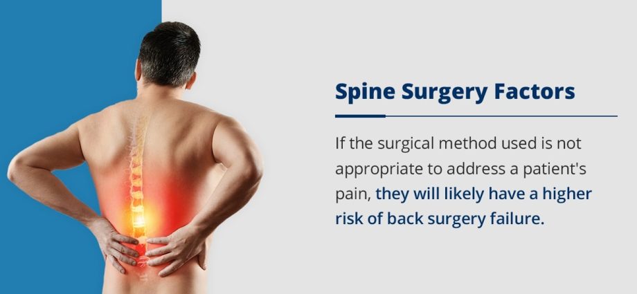 Paralyzing back pain that may result in surgery