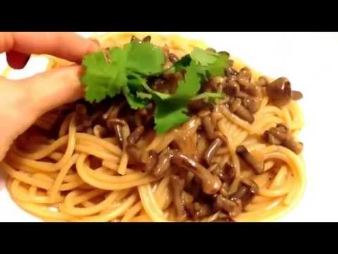 Pasta with mushrooms: recipes with photos