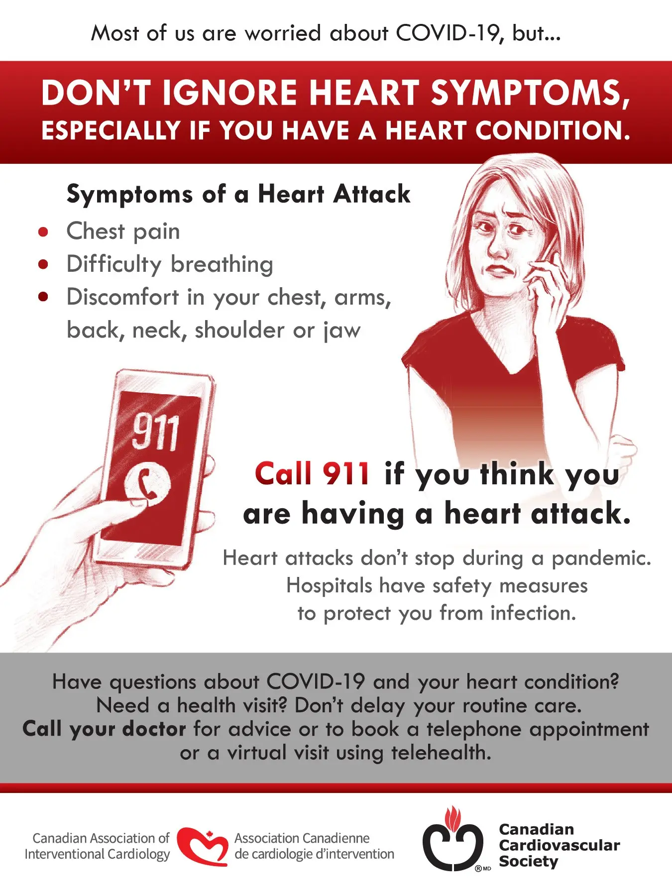 Patients avoid hospitals in a pandemic. Cardiologist: These symptoms of a heart attack must not be ignored