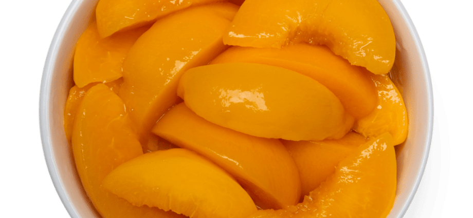 Peaches in own juice