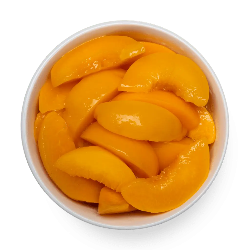 Peaches in own juice