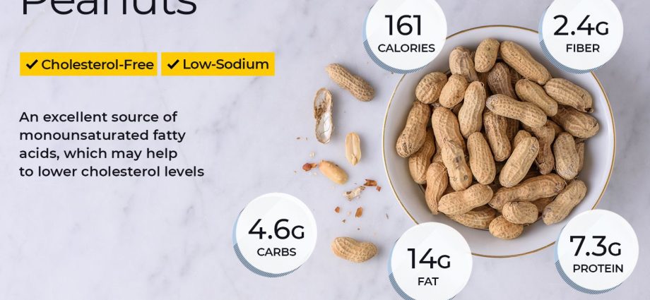 Peanuts &#8211; nutritional values, properties