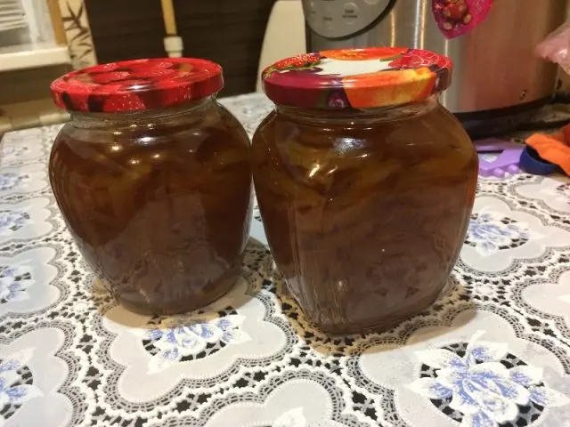 Pear confiture