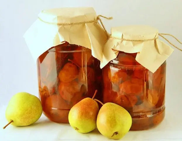 Pear jelly for the winter