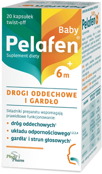 Pelafen Baby 6m + medicine for colds in children