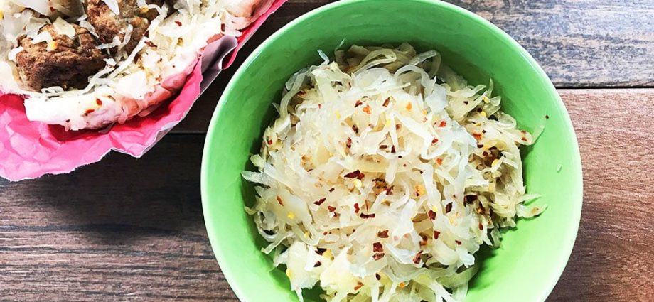 Pepper Sauerkraut Recipe 