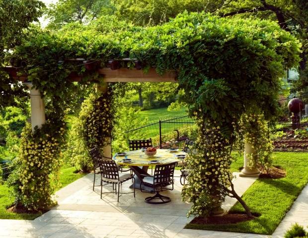 Pergolas in landscape design