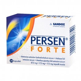 Persen Forte &#8211; composition, action, indications, side effects