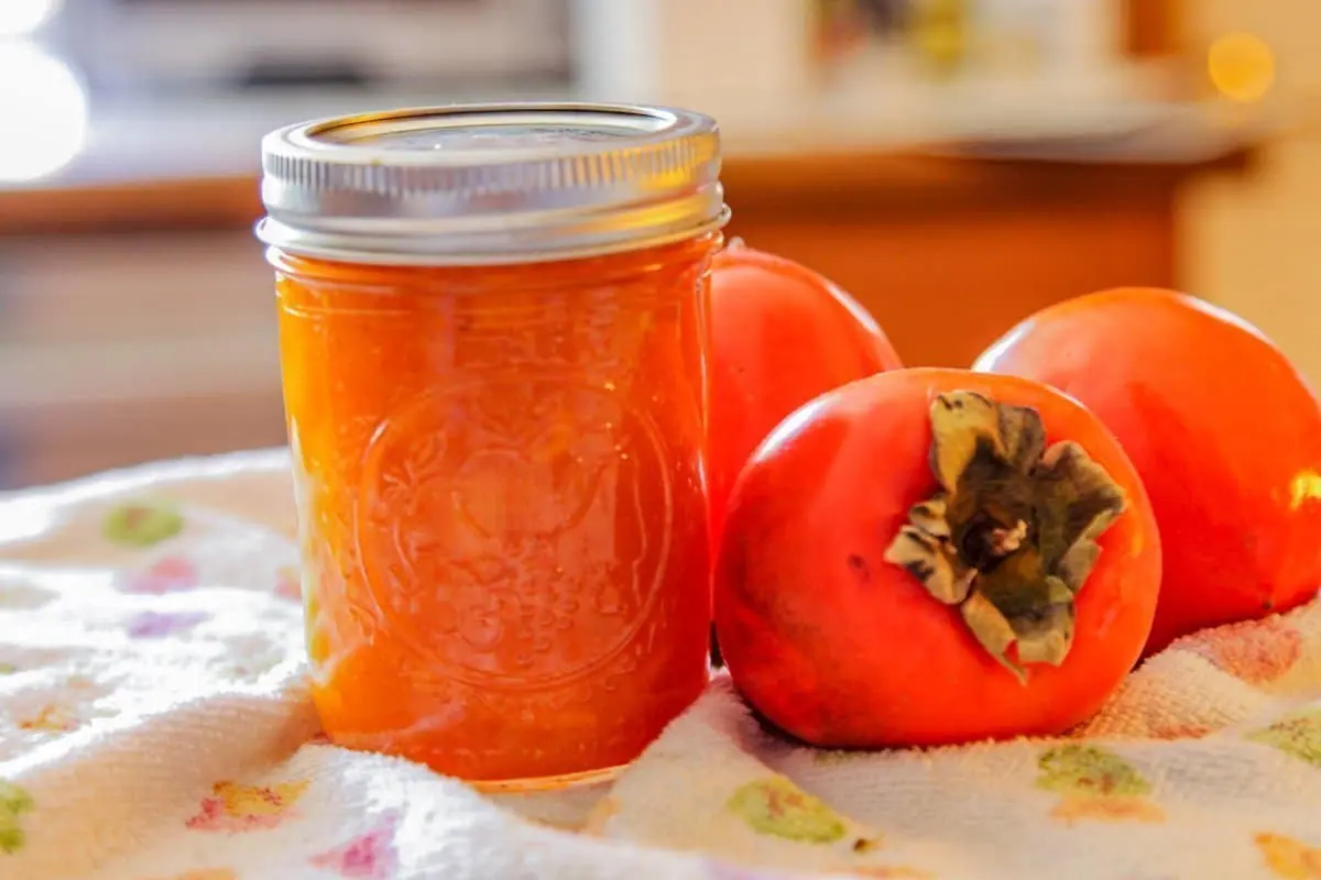 Persimmon jam &#8211; recipe with photo